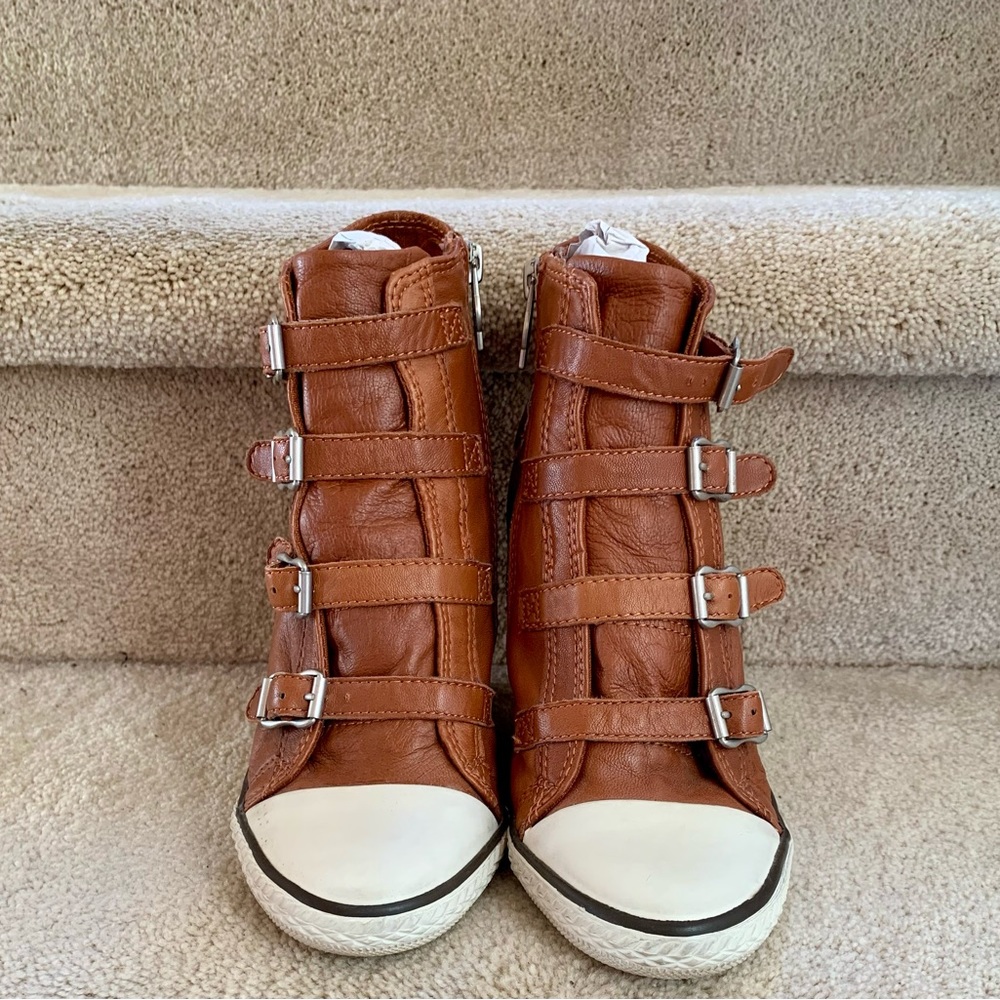Ash Wedge Sneakers Size 6.5/37 Brown